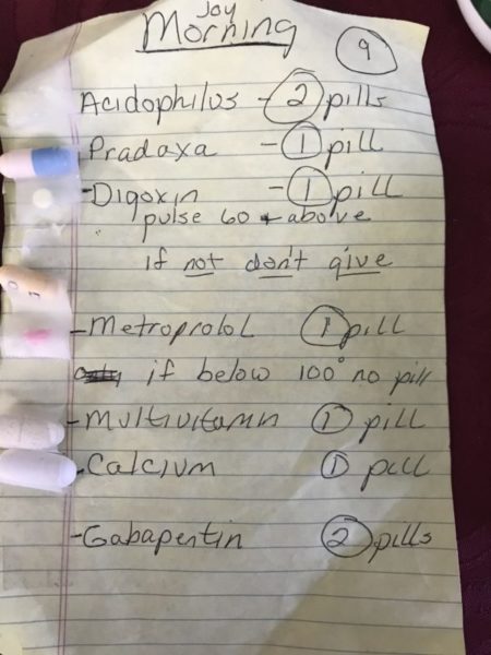 Original PillMap List Help with Caregiving